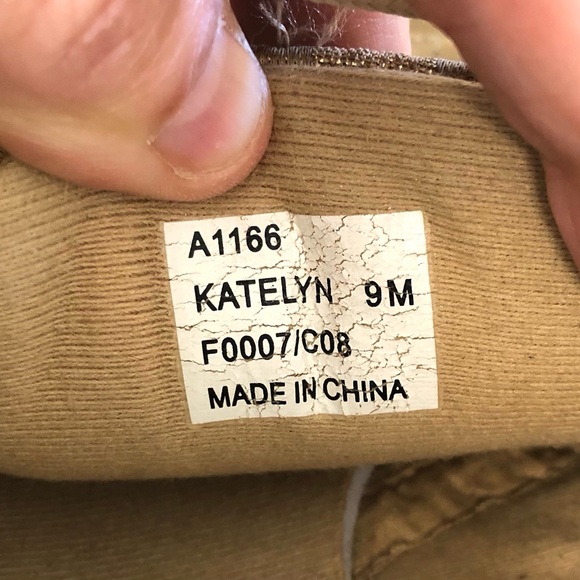 Coach Katelyn Gold Sneakers Women’s 9, Style A1166, Signature C Logo Metallic - Picture 3 of 15